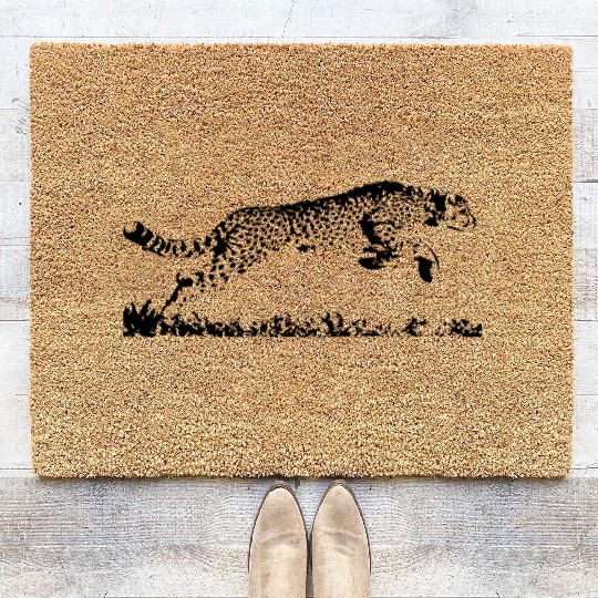 Cheetah Coir Doormats