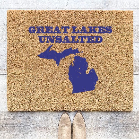 Great Lakes Unsalted Blue Coir Doormats