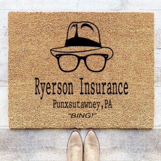 Ryerson Insurance - Groundhog Day Movie Coir Doormats