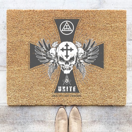 Knights Templar - Join The Last Crusade Infidel Coir Doormats