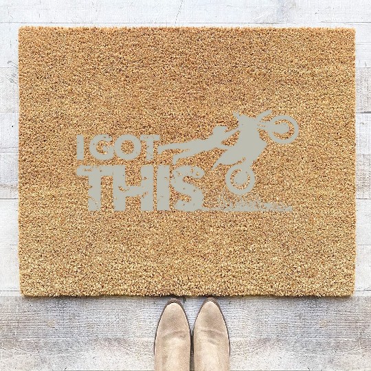 Motocross Dirt Bike I Got This Coir Doormats