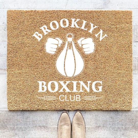 Brooklyn Boxing Club Coir Doormats