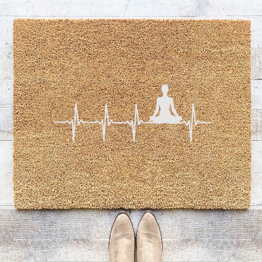 Yoga - Heartbeat Coir Doormats