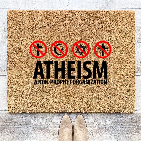 Atheism: A Non Prophet Organization Coir Doormats
