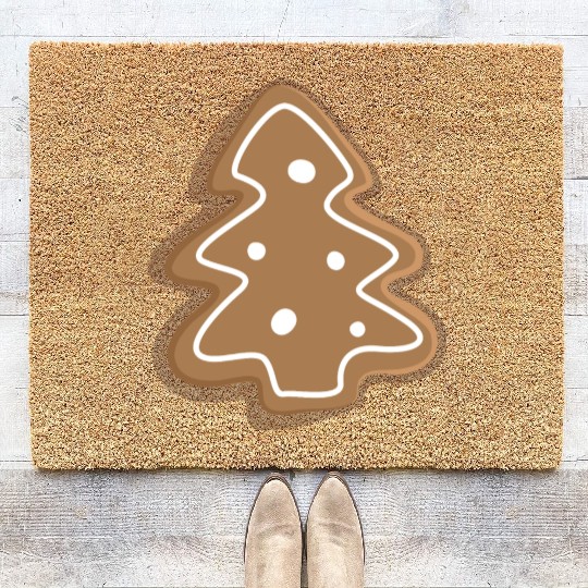 Gingerbread cookie Coir Doormats