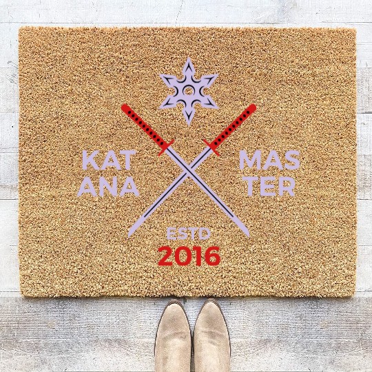 Katana Logo Coir Doormats