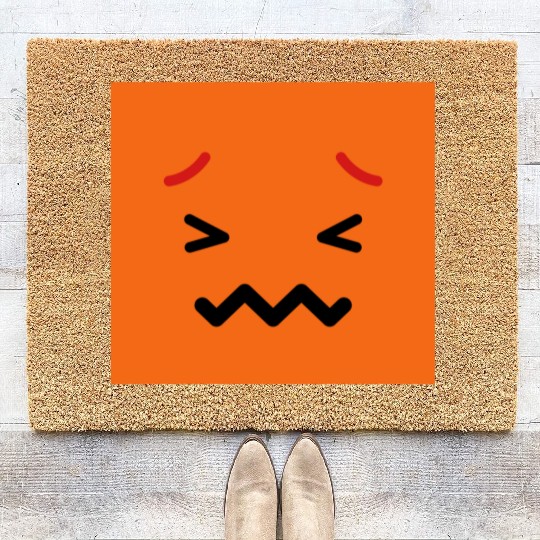14 emoiji square 5 ai vectorstock 7799069 Coir Doormats