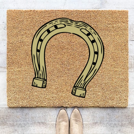 Horseshoe Coir Doormats
