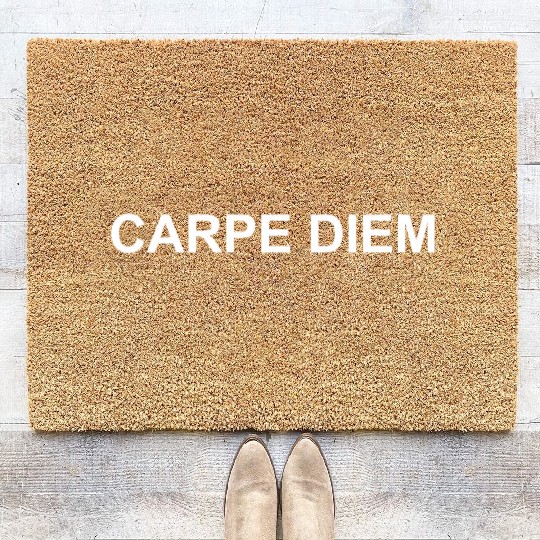 Carpe Diem Coir Doormats