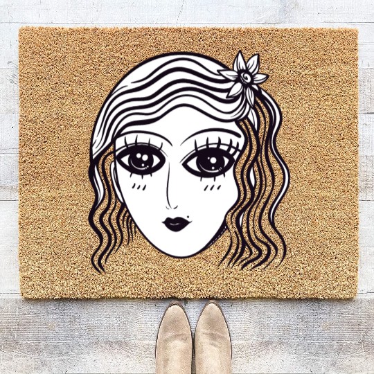 Girl Coir Doormats