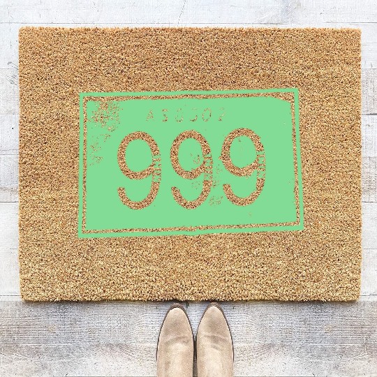 999 Punk Damned Buzzcocks Coir Doormats