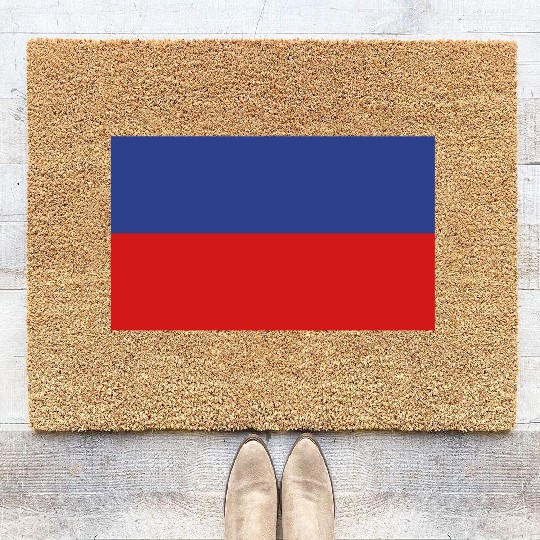 National Flag Of Haiti Coir Doormats