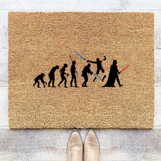 Evolution of Darth Vader Coir Doormats