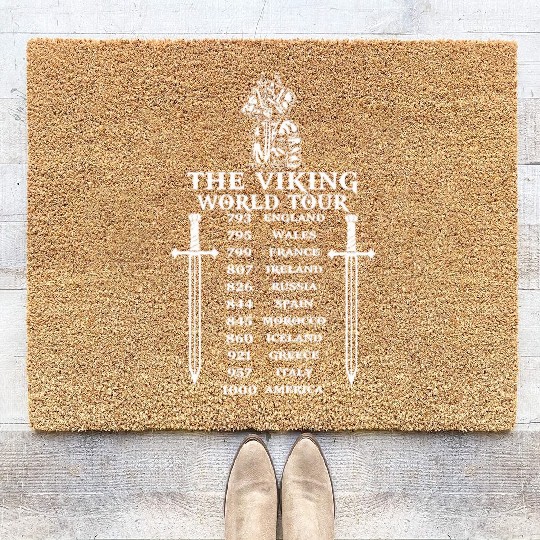Viking - VIKINGS - THE VIKING WORLD TOUR Coir Doormats