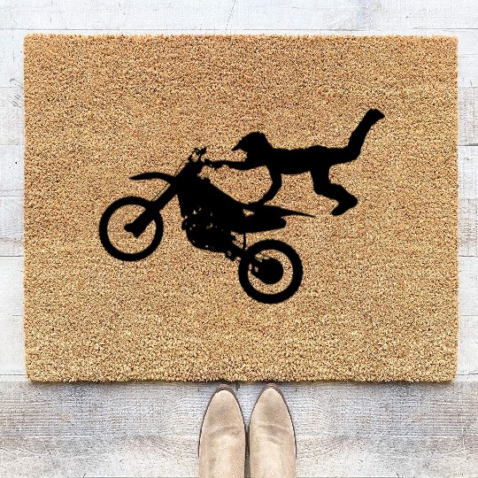 motocross motorcycles athlete sport motorrad3 Coir Doormats
