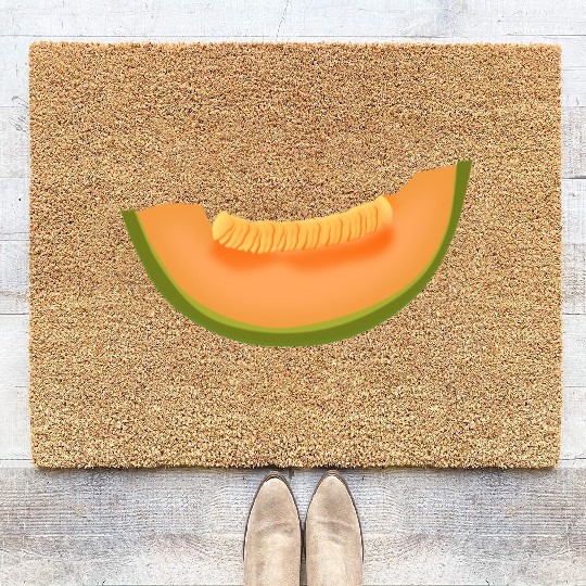 melon melone watermelon wassermelone veggie gemues Coir Doormats