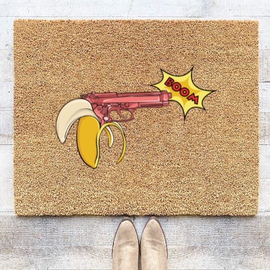 banana gun Coir Doormats