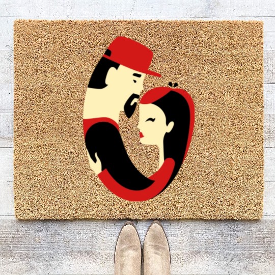 Couple Coir Doormats