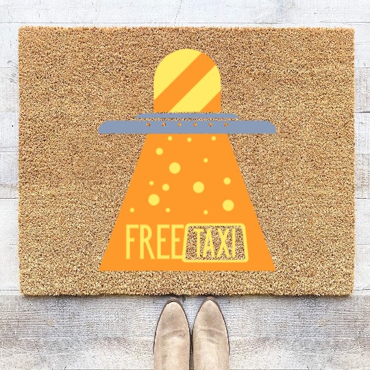 free taxi Coir Doormats.