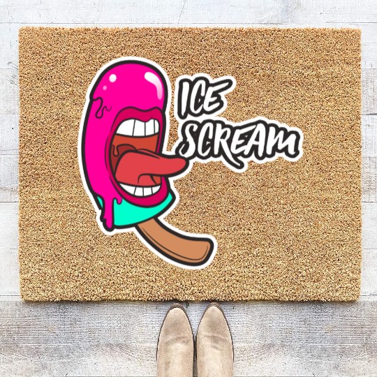 ice scream Coir Doormats