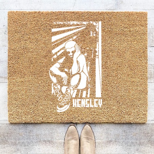 H Street Matt Hensley Vintage Skateboard Coir Doormats