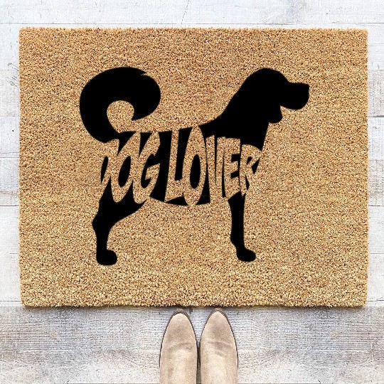 Dog Lover | Gift for Dog Lovers and Owners Coir Doormats