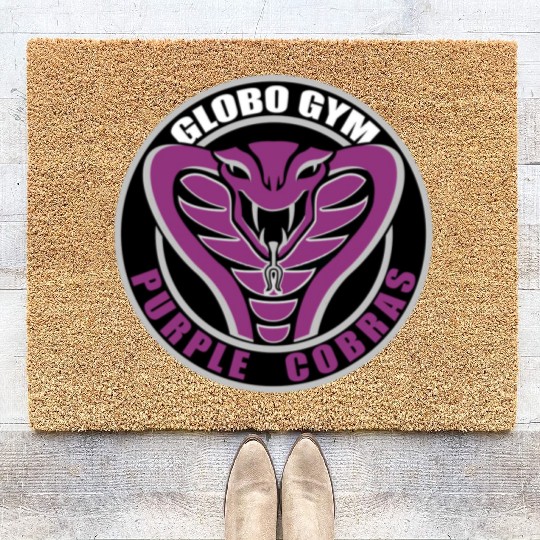 Globo Gym Purple Cobras Coir Doormats