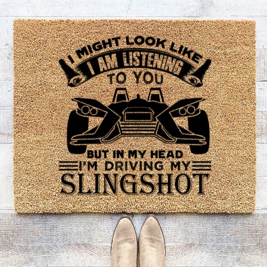Slingshot In My Heart Coir Doormats