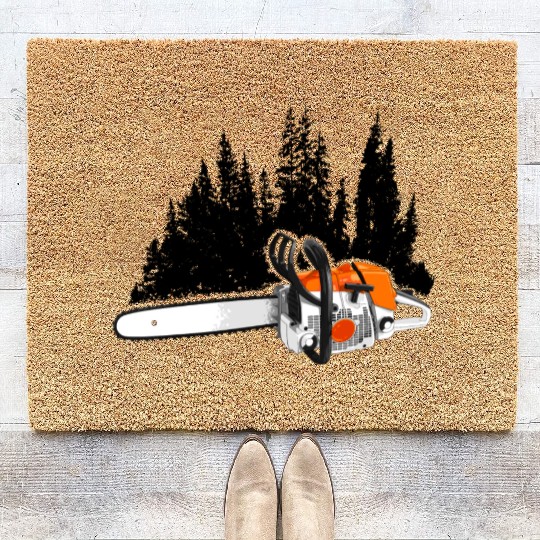 Your Forestry Business - Chainsaw & Pine Forest Coir Doormats