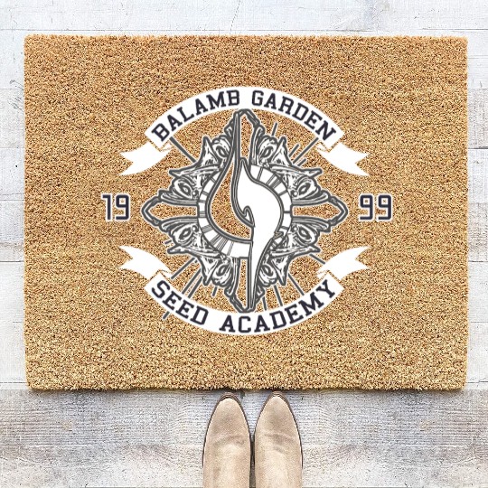Balamb Garden Seed Academy Logo Drawing Symbol Coir Doormats
