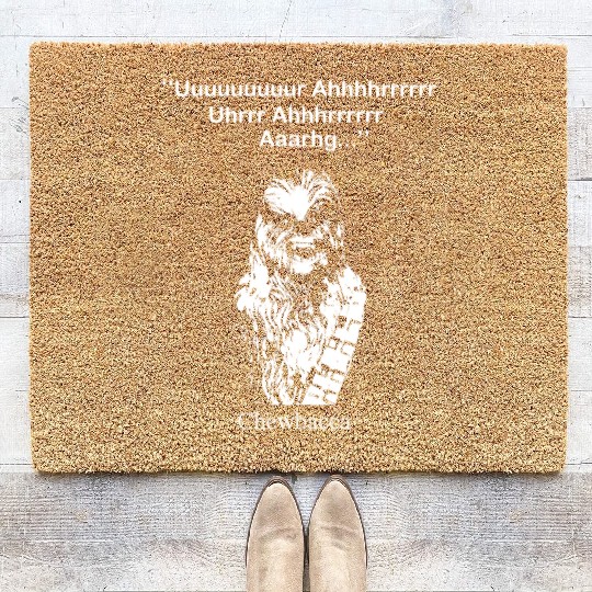 Chewbacca T - Coir Doormats - Star Wars fan