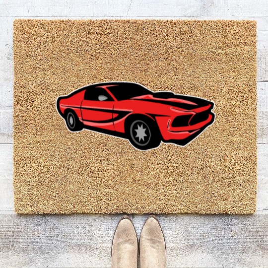 American Muscle Car Coir Doormats