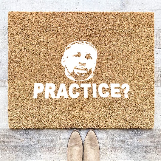 Allen Iverson practice Philadelphia 76Ers softball Coir Doormats