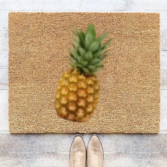 Baby Pineapple Coir Doormats