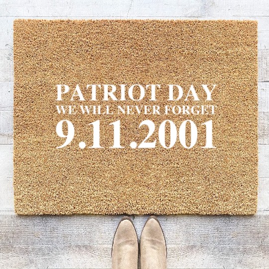 Patriot Day 9/11 Coir Doormats