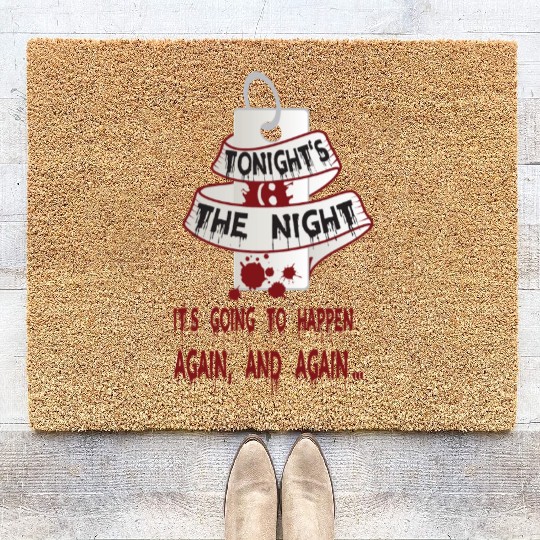 Dexter Blood Night Coir Doormats