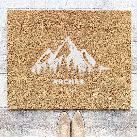 Arches National Park Coir Doormats