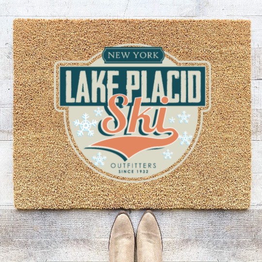 Skiing Ski Ski holidays Skier Lake Placid Outfitte Coir Doormats