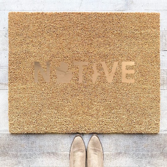 Native Michigan Sand Dunes Coir Doormats