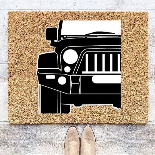 jeep wrang Coir Doormats