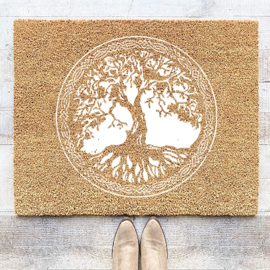 Tree Of Life Original science Coir Doormats