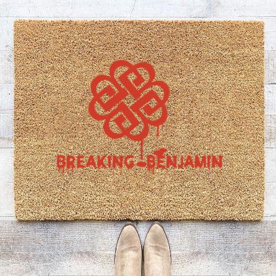breaking benjamin band women and men lover tour ta Coir Doormats