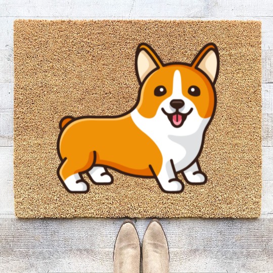 Corgi Coir Doormats