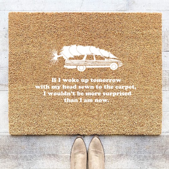 Griswold Christmas Vacation Coir Doormats