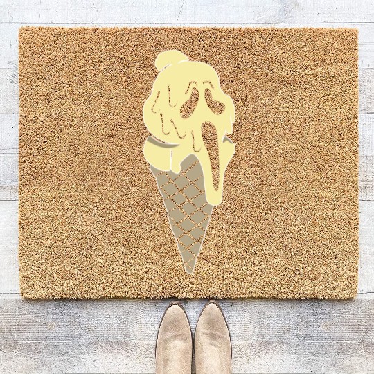 I Scream Ice Funny Coir Doormats