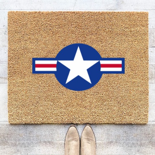 US Air Force Cockade funny Coir Doormats