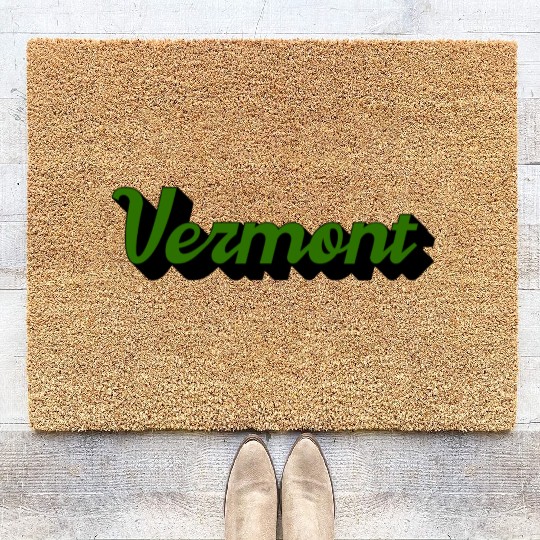 Green Vermont Coir Doormats