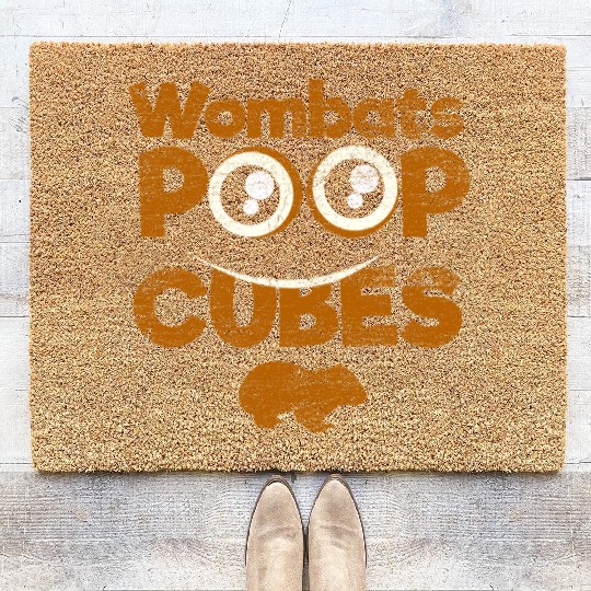 Wombat Feces Coir Doormats