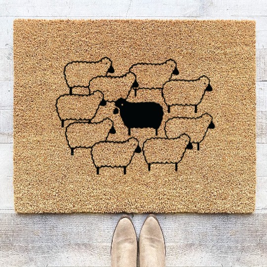 BLACK SHEEP New Coir Doormats