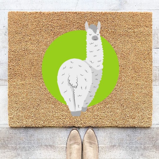Funny Llama Llama Coir Doormats | Perfect gift ideas